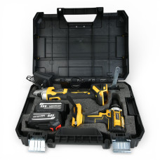 Надійний та потужний Instrumentop 36V комплект інструментів: шуруповерт DCD996P2 та болгарка DCG409.